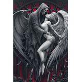 Spiral Heren Tshirt FORBIDDEN Zwart