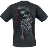 Spiral Heren Tshirt FORBIDDEN Zwart