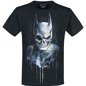 Spiral Batman Nocturnal T-shirt, zwart, normaal, voor heren, Zwart, XL