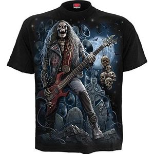 Spiral - Grim Rocker - T-shirt - Zwart - 100% Katoen