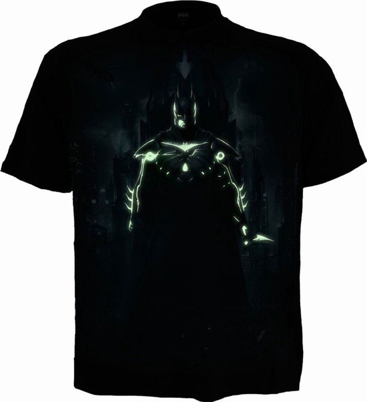 Spiral - T-shirt - Zwart - Batsuit - 100% Katoen