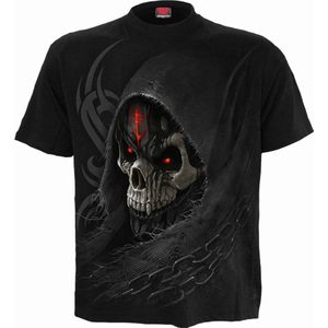 Spiral - Dark Death - T-shirt - Zwart - 100% Katoen