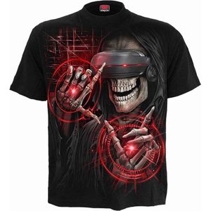 Spiral - Cyber Death - T-Shirt Zwart, Zwart, S