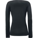 Spiral - T-shirt - Zwart - 95% Viscose 5% Elastaan