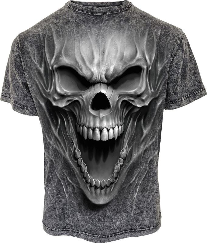 Spiral - Beast Within - T-shirt - Zwart - Acid Wash