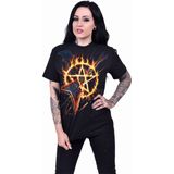 Spiral - M121 - T-shirt - Zwart