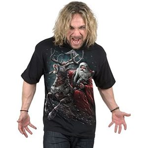Spiral Sleigher Heren T-shirt - zwart - S