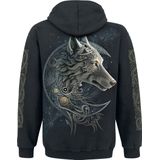Spiral - M451 - Sweatshirt - Zwart - Met Capuchon