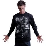 Spiral Nine Lives Heren Shirt met lange mouwen - zwart - XXL