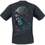 Spiral Midnight Blues Heren T-shirt - zwart - 3XL