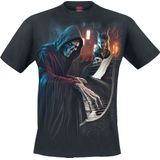 Spiral Midnight Blues Heren T-shirt - zwart - 3XL