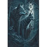 Spiral - Forest Guardians Heren T-shirt - Zwart