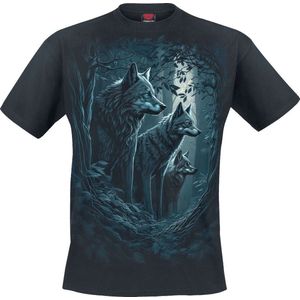 Spiral - Forest Guardians - T-shirt - Zwart - Heren
