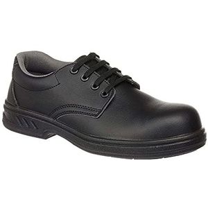 Portwest Steelite Laced Safety Shoe S2 Veiligheidsschoenen voor heren, zwart, maat 43 EU (9 UK)