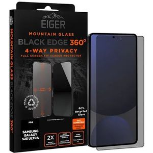 Eiger Mountain Black 360° Privacy Samsung Galaxy S25 Ultra Screen Protector