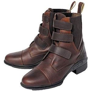 Rhinegold Elite Montana Leren Klittenband Paddock Boot