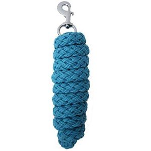 Rhinegold Spiraal Weave Leadtouw-Turkoois