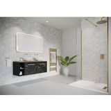 Crosswater MPRO - Elektrische Handdoekradiator - Geborsteld Messing (Goud) - 400 Watt