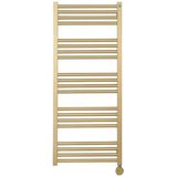 Crosswater MPRO - Elektrische Handdoekradiator - Geborsteld Messing (Goud) - 400 Watt