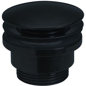 Crosswater MPRO Afvoerplug - klikwaste - zwart mat PRO0260M