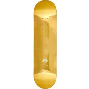 Sushi Decks Pagoda Foil Skateboard, uniseks, volwassenen, uniseks, SUS-SKD-0003, goud, 20,5 cm