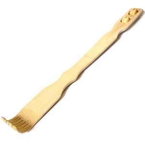 Bamboe hout rugkrabber en lichaam massage-apparaat - cadeau voor hem en haar - perfecte massage op rug, nek, benen of voet