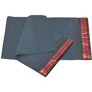 50 Gemengde Grijze Mailing Poly Postal Zelf Seal Zakken 2 Maten 25 van Elke iSoul Kleine tot Grote Mailing Zakken Postage Verpakking Diverse Mailers Posting Verzending Post Pakket Tassen