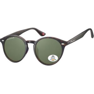 Zonnebril Montana turtle G15 met groen polarized glas