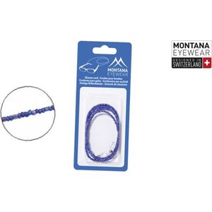 Montana brillenkoord BC9 blauw kraaltjes - one size fits all