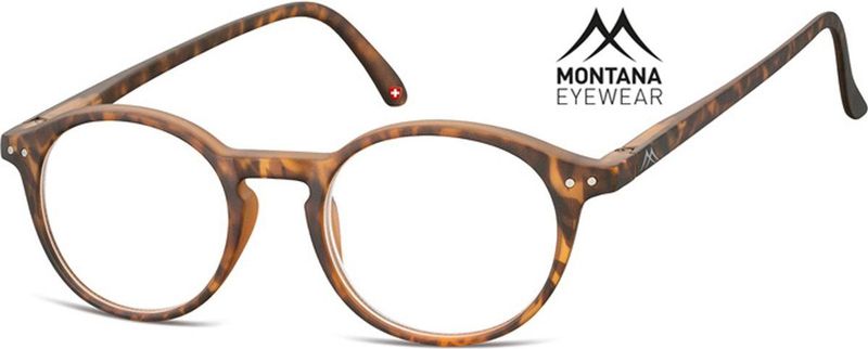 Montana Eyewear - MR65A - Leesbril - Bruin Tortoise - Rond