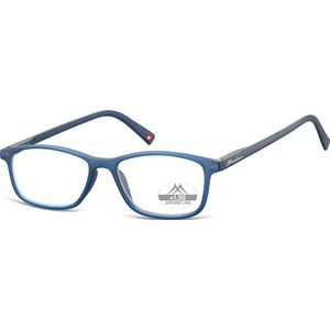 Montana Leesbril MR51A Rechthoekig Blauw Sterkte +1:50
