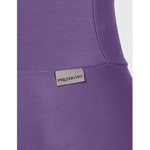 Proskins Vrouwen klassieke slanke, hoge taille Anti Cellulite Afslanken Compressie Leggings, diep paars, UK20