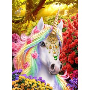 Crystal Art Kit | Diamond Painting Unicorn Forest