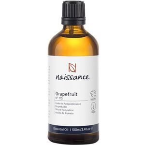 Naissance Grapefruit EssentiÃ«le Olie (nr. 115) - 100 ml - 100% Natuurlijke Schone GrapefruitOlie voor Natuurlijke Cosmetica, Massage, Aromatherapie, Geurlamp - GeurOlie voor Aroma -Diffuser