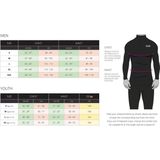 TCA - Sportshirt - Donkergrijs/Geel - Heren - Lange Mouw - Sneldrogend Fietsshirt - Hardloopshirt met Voorzak