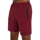 TCA - Elite Tech - Hardloopshorts - Rood - Lichtgewicht - Met Ritszakken