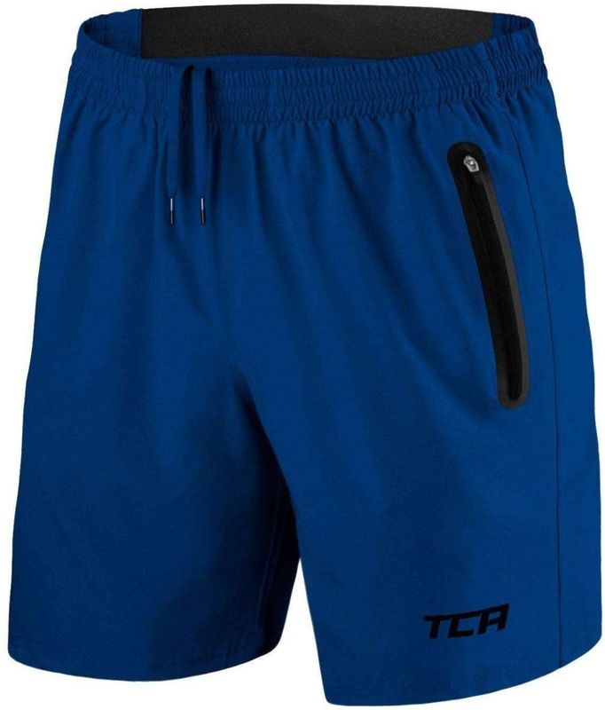 TCA - Elite Tech - Hardloopshorts - Rood - Lichtgewicht - Met Ritszakken