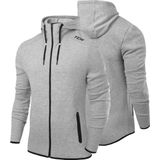 TCA - Revolution - Technische Hardloop Hoodie - Licht Grijs