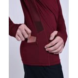 TCA - Stamina - Sportshirt - Oranje - Ademende Stretchstof met Mesh-panelen