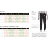 TCA Dames SuperThermal Leggings - Donkerblauw - Superfit Anti-Drop Tailband