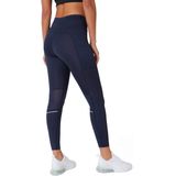 TCA Dames SuperThermal Leggings - Donkerblauw - Superfit Anti-Drop Tailband