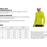 TCA - Pro Performance - Lange Mouw Hardloop Compressie Basislaag Top - Donkerblauw