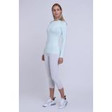 Sportshirt - Zwart - Thermisch - Stretchstof - Dames