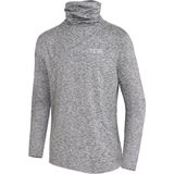 TCA Jongens Warm-Up Hoge Kraag Thermische Hardloop Top - Licht Grijs, 12-14 Jaar