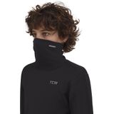 TCA Jongens Warm-Up Hoge Kraag Thermische Hardloop Top - Zwart, 6-8 Jaar