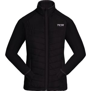 TCA Jongens Excel Hardloper All-Season Lichtgewicht Waterafstotend Opvouwbaar Hardloopjack - Zwart, 6-8 Jaar
