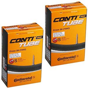 Continental Cross 28 Fietsbinnenband, 700 x 32-42 C, Presta-ventiel, 42 mm, 2 stuks