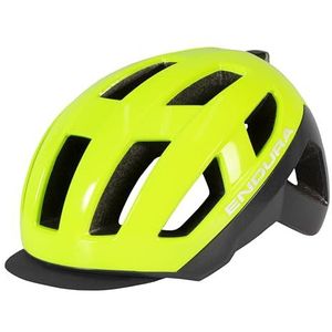 Endura Urban Luminite Casque Homme Hi-Viz Jaune, L-XL