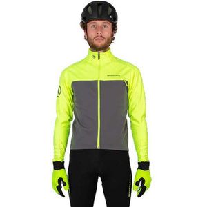 Endura - Hummvee - Waterproof Jas - Hi Viz Geel - Ademend - 10000 Waterdichtheid