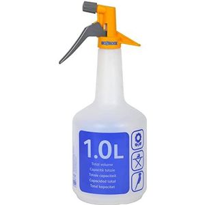 HOZELOCK - Trigger Sproeier Sproeier 1L: Ideaal voor binnentoepassingen, 2-spray verstelbaar mondstuk, fijne spray en medium spray [4121P0000]